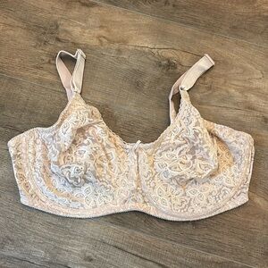 Bali 3432 Women’s Bra size 40D with lace lightly lined‎